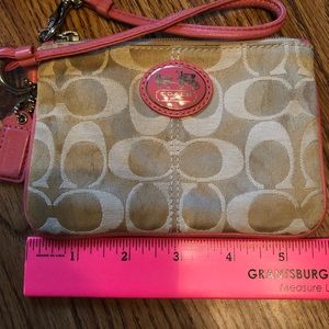 Coach wristlet